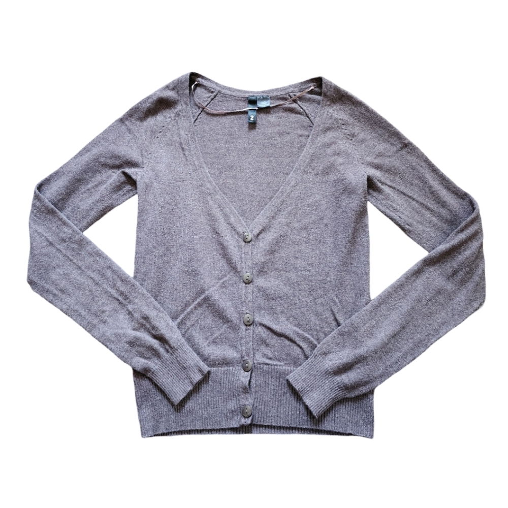 Taupe Cardigan, Women's 2